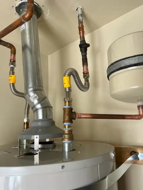 Water heater installation and plumbing repair in Warrens Mill